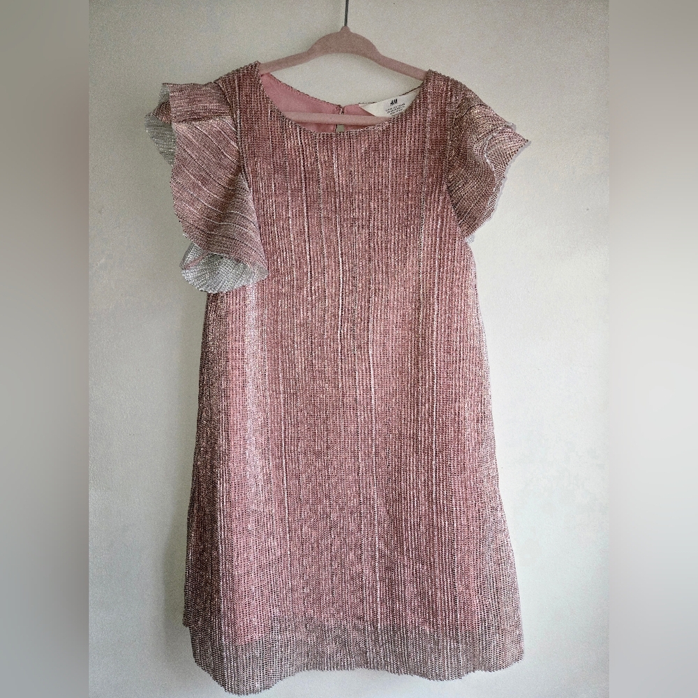 Shimmering Pink Kids Formal Dress
